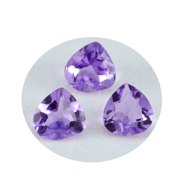 Amethyst 1PC Chunky 13x13 MM Heart Faceted Purple Natural Semi Precious Loose Gemstone