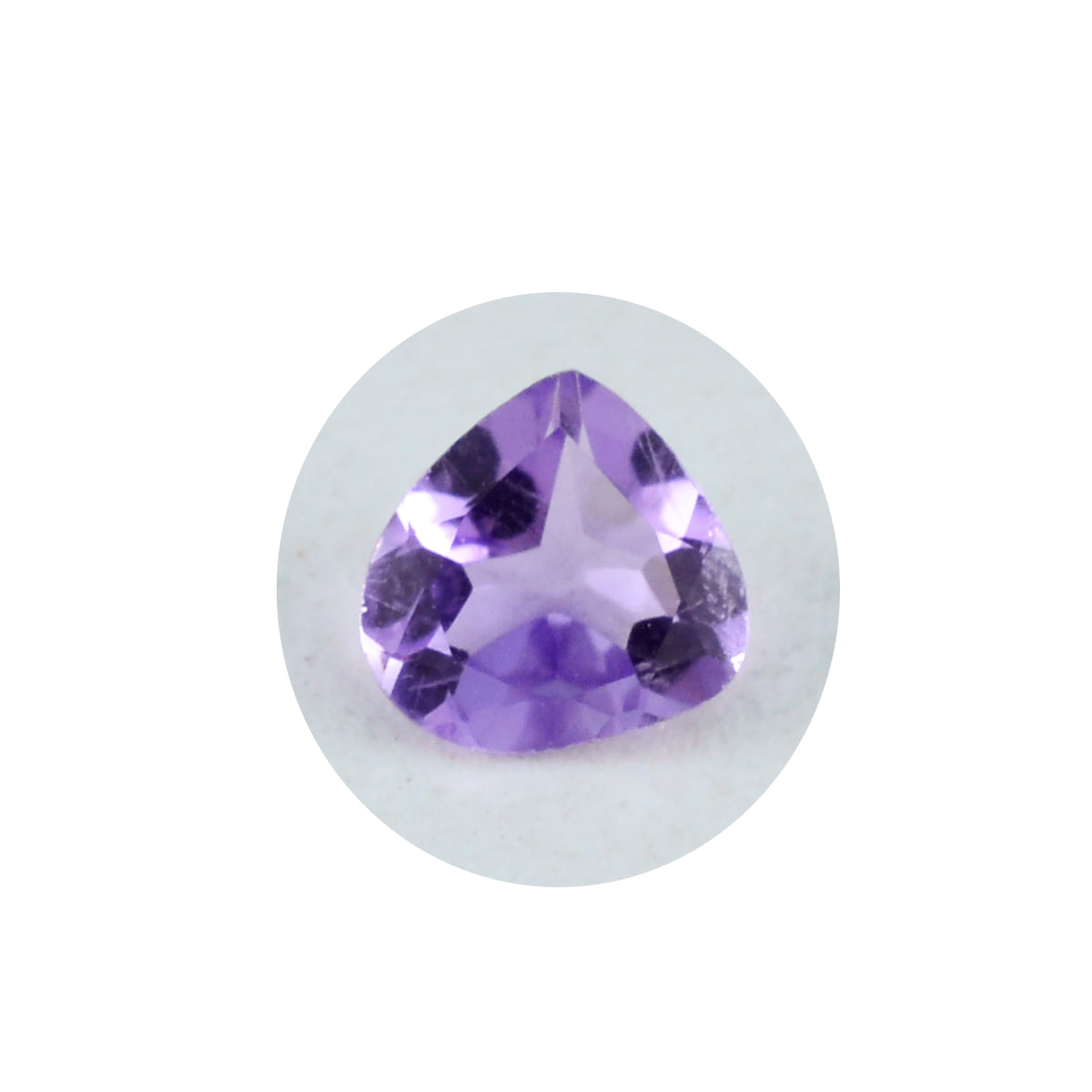 Amethyst 1PC Chunky 16x16 MM Heart Faceted Purple Pure Semi Precious Loose Gems