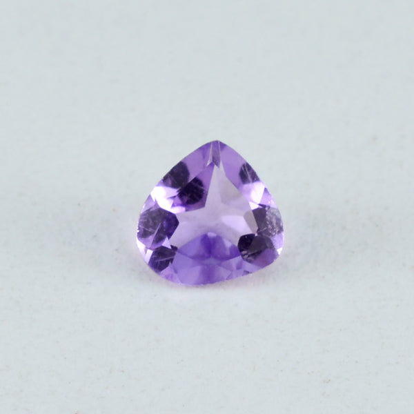 Amethyst 1PC Chunky 16x16 MM Heart Faceted Purple Pure Semi Precious Loose Gems