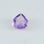 Amethyst 10PC Tiny 4x4 MM Heart Faceted Purple Brilliant Semi Precious Loose Gems