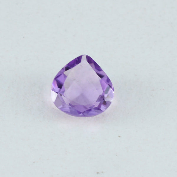 Amethyst 1PC Tiny 5x5 MM Heart Faceted Purple Sparkling Semi Precious Loose Gemstone