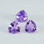 Amethyst 1PC Large 11x11 MM Heart Faceted Purple Fine Semi Precious Gems