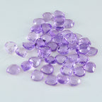 Amethyst 1PC Small 8x8 MM Heart Faceted Purple Luster Semi Precious Loose Gems