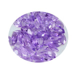 Amethyst 1PC Small 5x10 MM Marquise Faceted Purple Superior Semi Precious Loose Gemstone