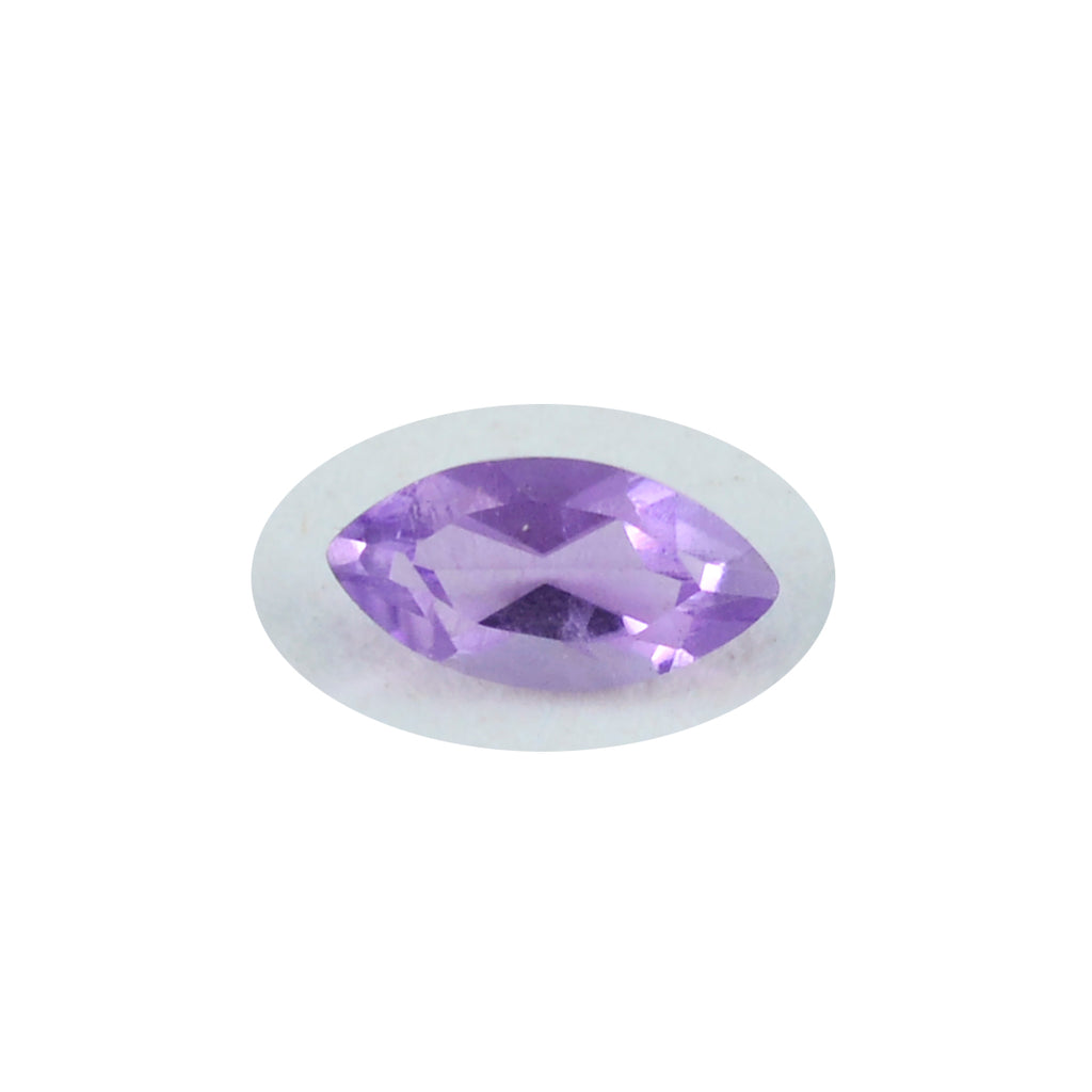 Amethyst 1PC Large 8x16 MM Marquise Faceted Purple Brilliant Semi Precious Loose Gems