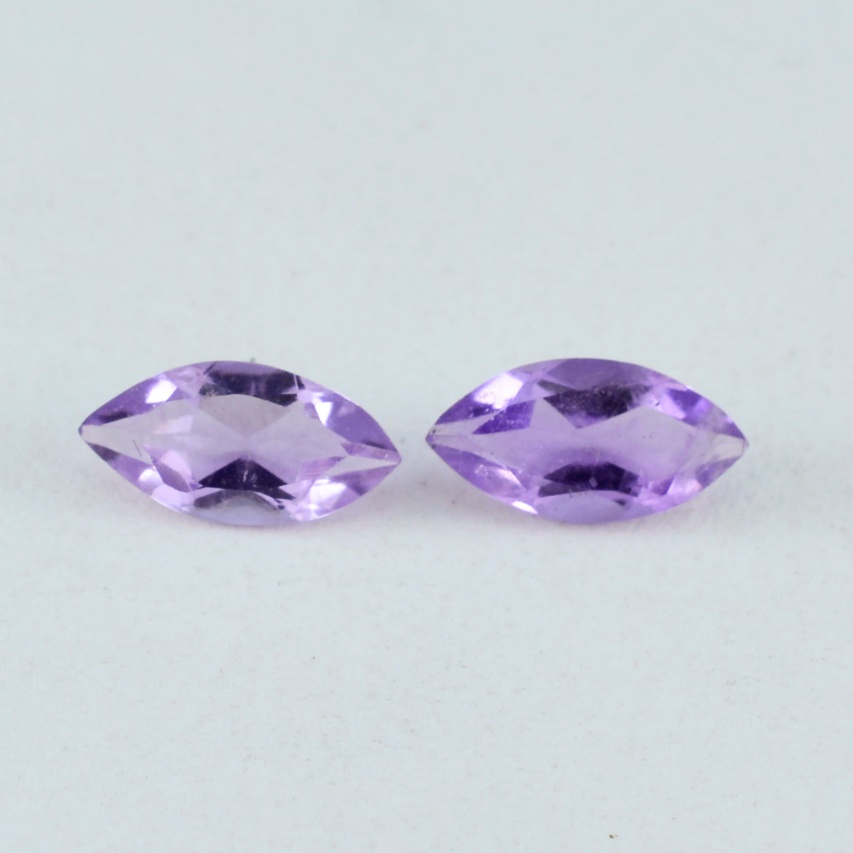 Amethyst 1PC Small 5x10 MM Marquise Faceted Purple Superior Semi Precious Loose Gemstone