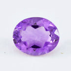 Amethyst 1PC Tiny 4x6 MM Oval Faceted Purple Brilliant Semi Precious Loose Gems