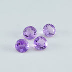 Amethyst 1PC Chunky 13x13 MM Round Faceted Purple Natural Semi Precious Loose Gemstone