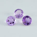 Amethyst 1PC Chunky 14x14 MM Round Faceted Purple Genuine Semi Precious Loose Gemstones