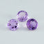 Amethyst 1PC Chunky 14x14 MM Round Faceted Purple Genuine Semi Precious Loose Gemstones