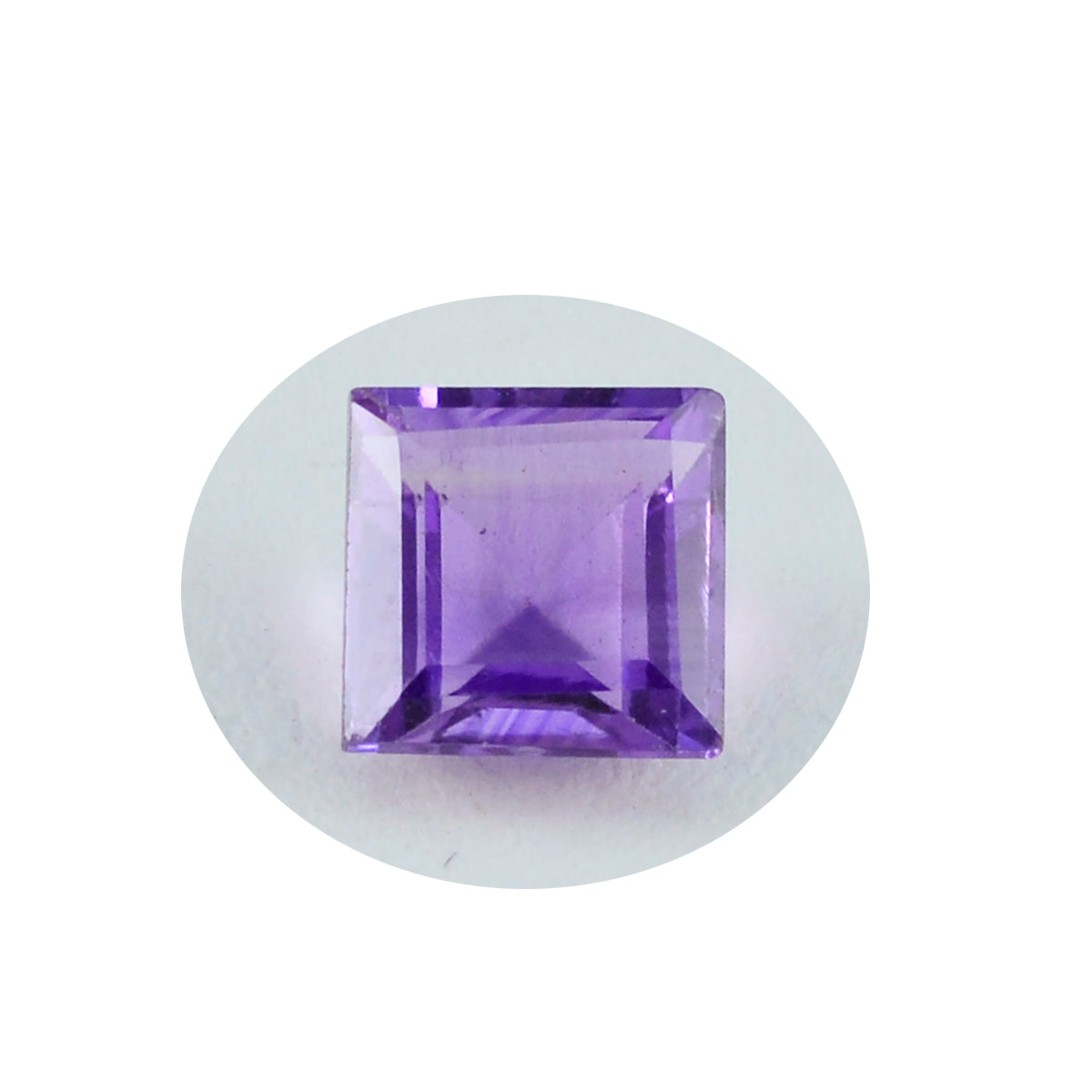 Amethyst 1PC Chunky 13x13 MM Square Faceted Purple Natural Semi Precious Loose Gemstone Secundaire afbeelding