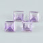 Amethyst 1PC Large 11x11 MM Square Faceted Purple Fine Semi Precious Gems