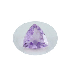 Amethyst 1PC Chunky 15x15 MM Triangle Faceted Purple Superior Semi Precious Gems
