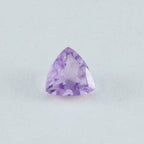 Amethyst 1PC Chunky 13x13 MM Triangle Faceted Purple Natural Semi Precious Loose Gemstone