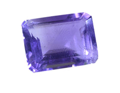 Amethyst 1PC Chunky 12x16 MM Emerald Faceted Purple Splendid Semi Precious Gems