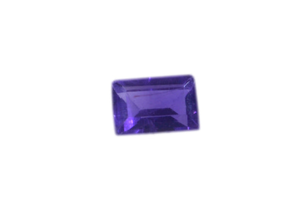 Amethyst 1PC Tiny 4x6 MM Emerald Faceted Purple Shine Semi Precious Loose Gems