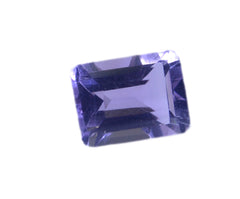 Amethyst 1PC Small 7x9 MM Emerald Faceted Purple Genuine Semi Precious Loose Gems