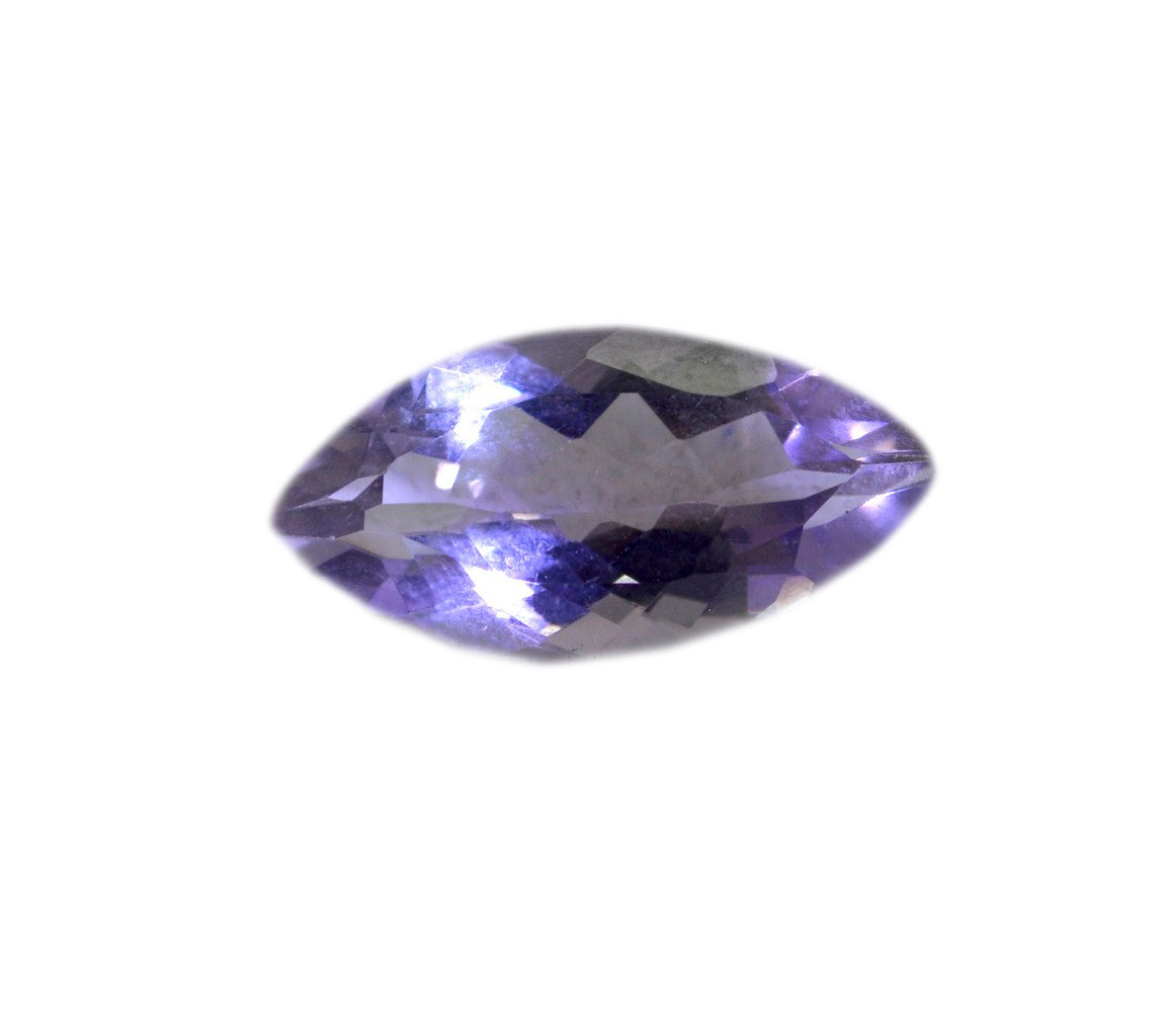 Amethyst 1PC Chunky 10x20 MM Marquise Faceted Purple Sparkling Semi Precious Loose Gemstone