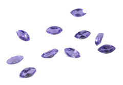 Amethyst 10PC Tiny 2.5x5 MM Marquise Faceted Purple High Quality Semi Precious Loose Gemstones