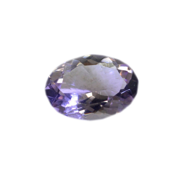Amethyst 1PC Chunky 15x20 MM Oval Faceted Purple Fiery Semi Precious Loose Gemstone