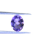 Amethyst 1PC Tiny 3x5 MM Oval Faceted Purple Fiery Semi Precious Gems