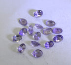 Amethyst 1PC Medium 8x10 MM Oval Faceted Purple Shine Semi Precious Loose Gemstones