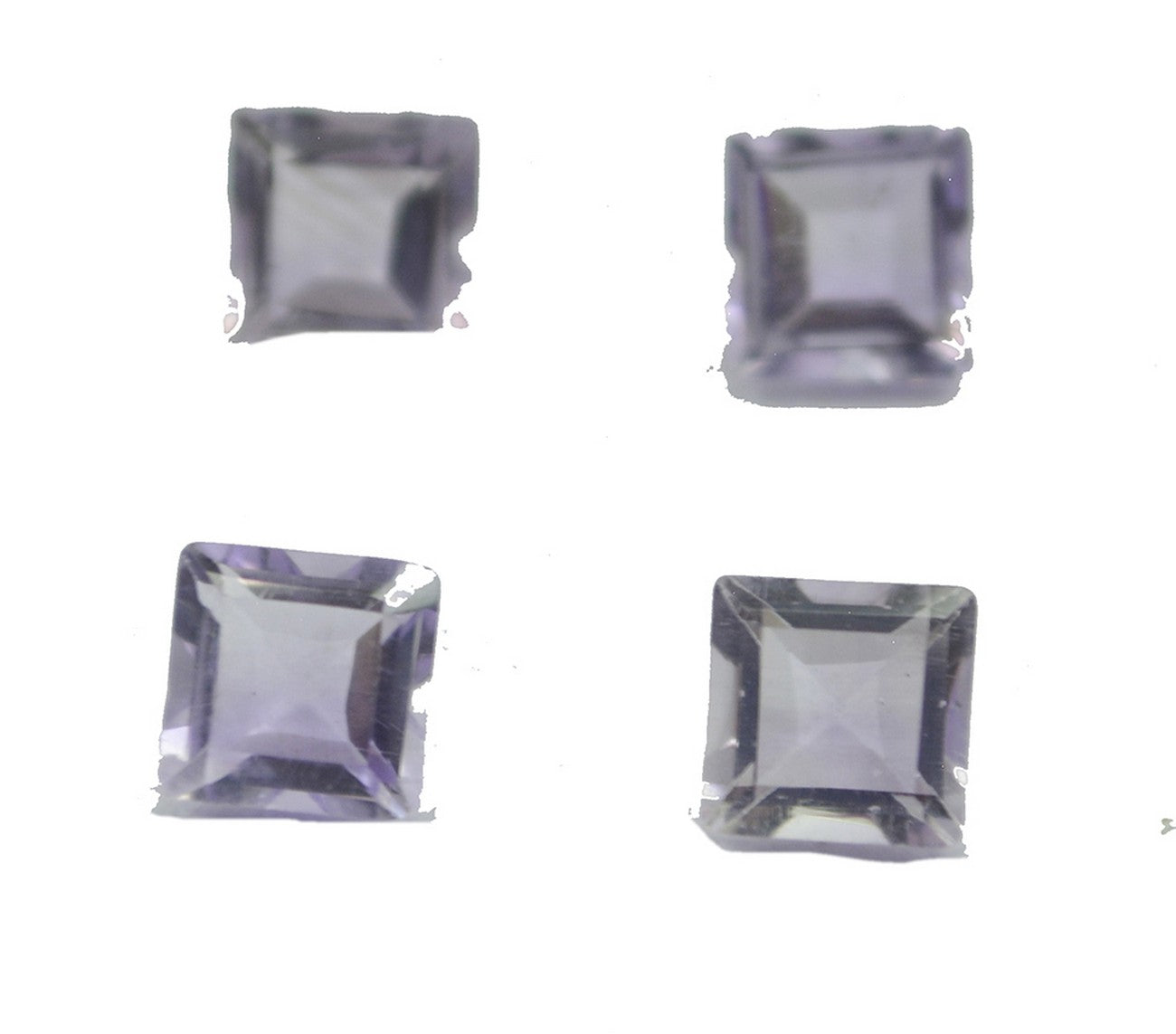 Amethyst 1PC Chunky 13x13 MM Square Faceted Purple Natural Semi Precious Loose Gemstone