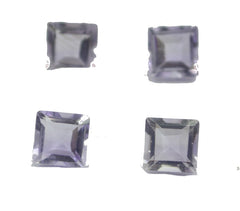 Amethyst 1PC Chunky 13x13 MM Square Faceted Purple Natural Semi Precious Loose Gemstone