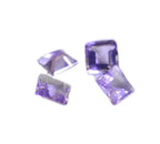 Amethyst 1PC Chunky 14x14 MM Square Faceted Purple Genuine Semi Precious Loose Gemstones