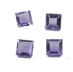 Amethyst 1PC Chunky 16x16 MM Square Faceted Purple Pure Semi Precious Loose Gems