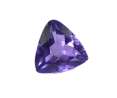 Amethyst 1PC Large 11x11 MM Triangle Faceted Purple Fine Semi Precious Gems