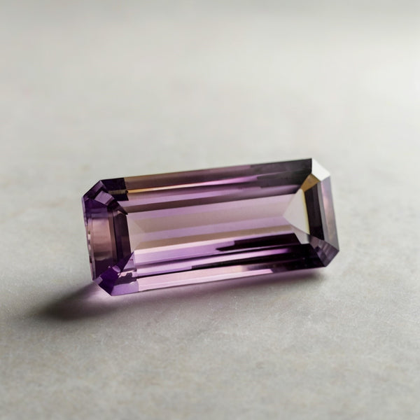Ametrine 10PC Tiny 2.5x5 MM Baguette Faceted Multicolor Natural Semi Precious Loose Gemstone