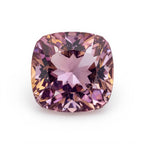Ametrine 1PC Chunky 14x14 MM Cushion Faceted Multicolor Genuine Semi Precious Loose Gems