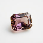 Ametrine 1PC Chunky 12x16 MM Emerald Faceted Multicolor Luster Semi Precious Loose Gemstones