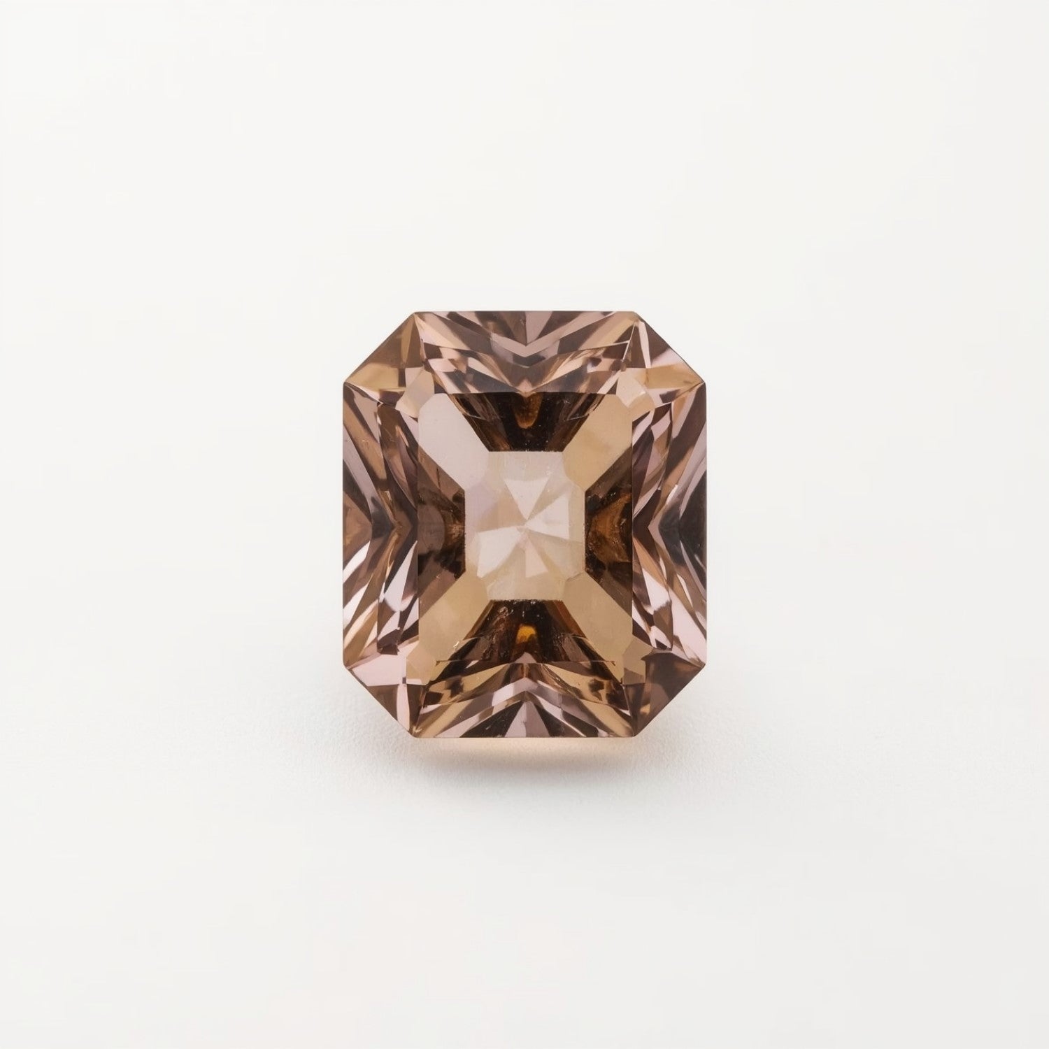 Ametrine 1PC Chunky 13x18 MM Emerald Faceted Multicolor Lustrous Semi Precious Gems Sekundär produktbild