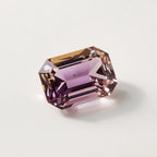 Ametrine 1PC Tiny 4x6 MM Emerald Faceted Multicolor Fine Semi Precious Gems