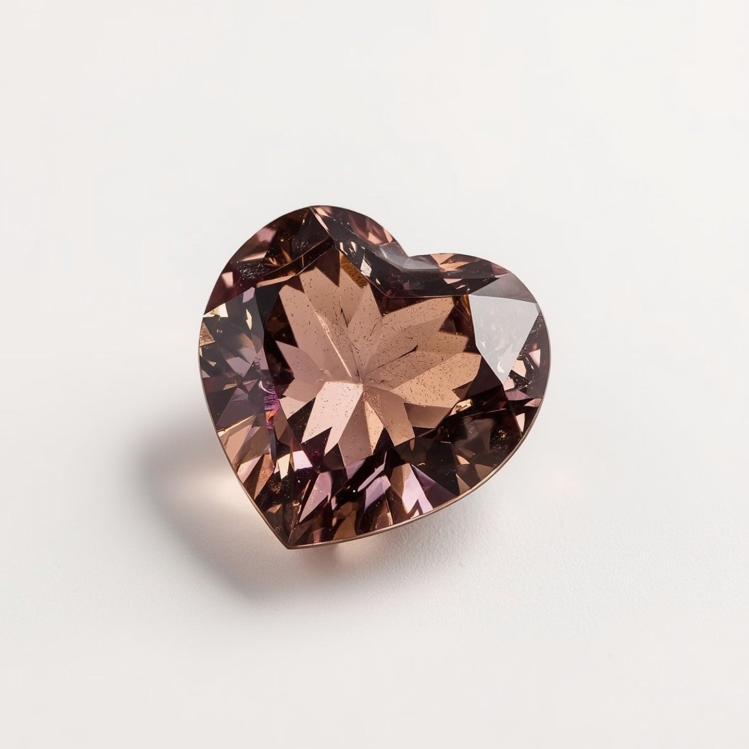 Ametrine 10PC Tiny 3x3 MM Heart Faceted Multicolor Fiery Semi Precious Loose Gemstone Immagine secondaria del prodotto