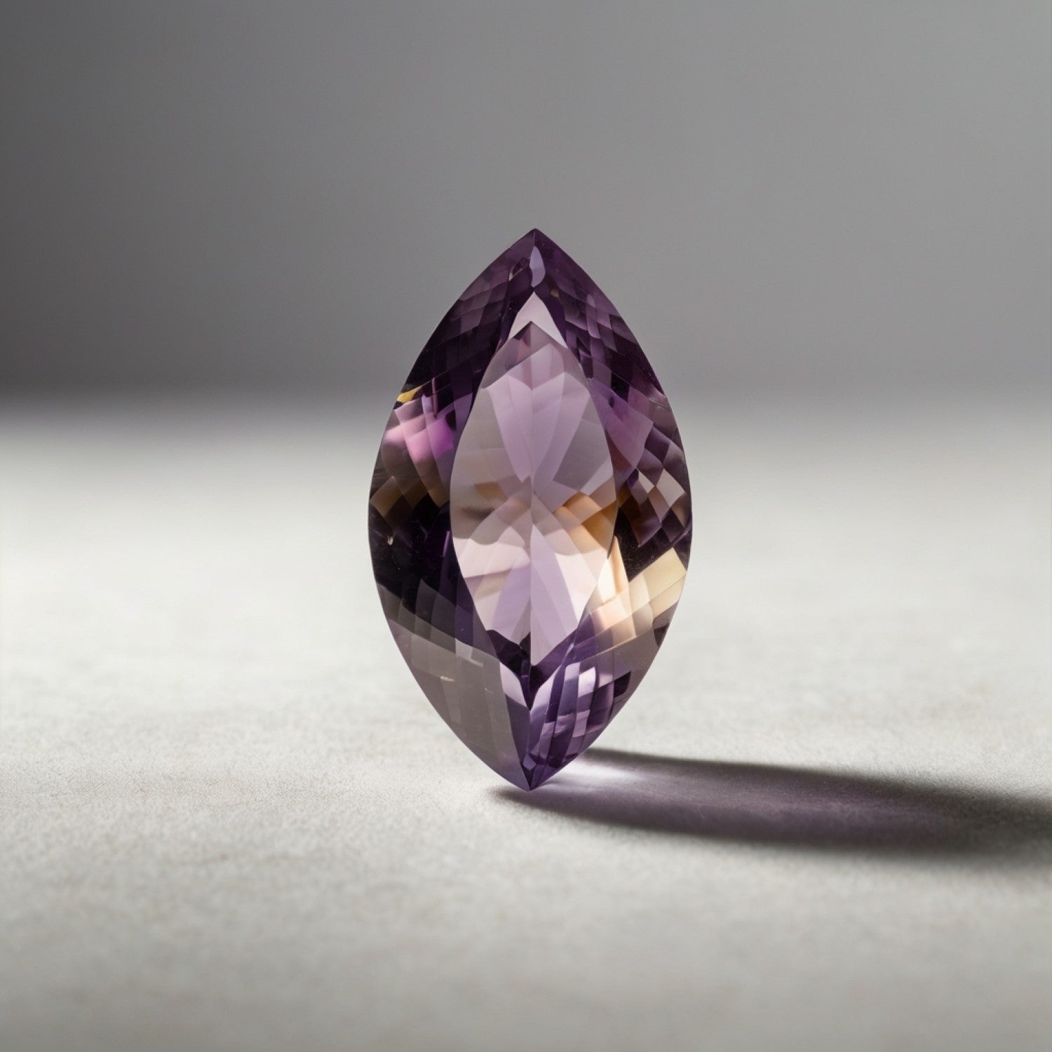 Ametrine 10PC Tiny 2x4 MM Marquise Faceted Multicolor Polished Semi Precious Loose Gemstones