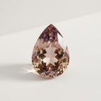 Ametrine 1PC Chunky 15x20 MM Pear Faceted Multicolor Genuine Semi Precious Loose Gemstones