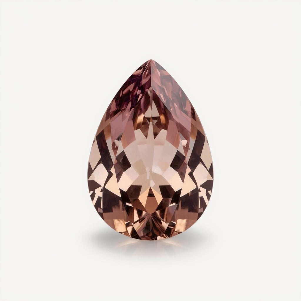 Ametrine 1PC Tiny 4x6 MM Pear Faceted Multicolor Superior Semi Precious Loose Gemstone
