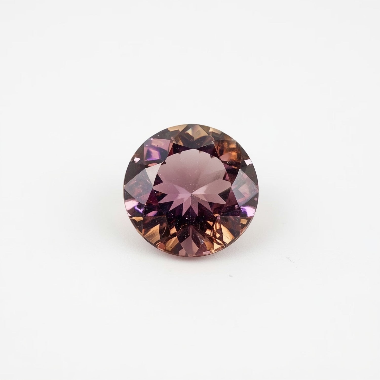 Ametrine 10PC Tiny 4x4 MM Round Faceted Multicolor Brilliant Semi Precious Loose Gemstones