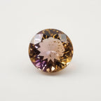 Ametrine 1PC Tiny 5x5 MM Round Faceted Multicolor Sparkling Semi Precious Gems