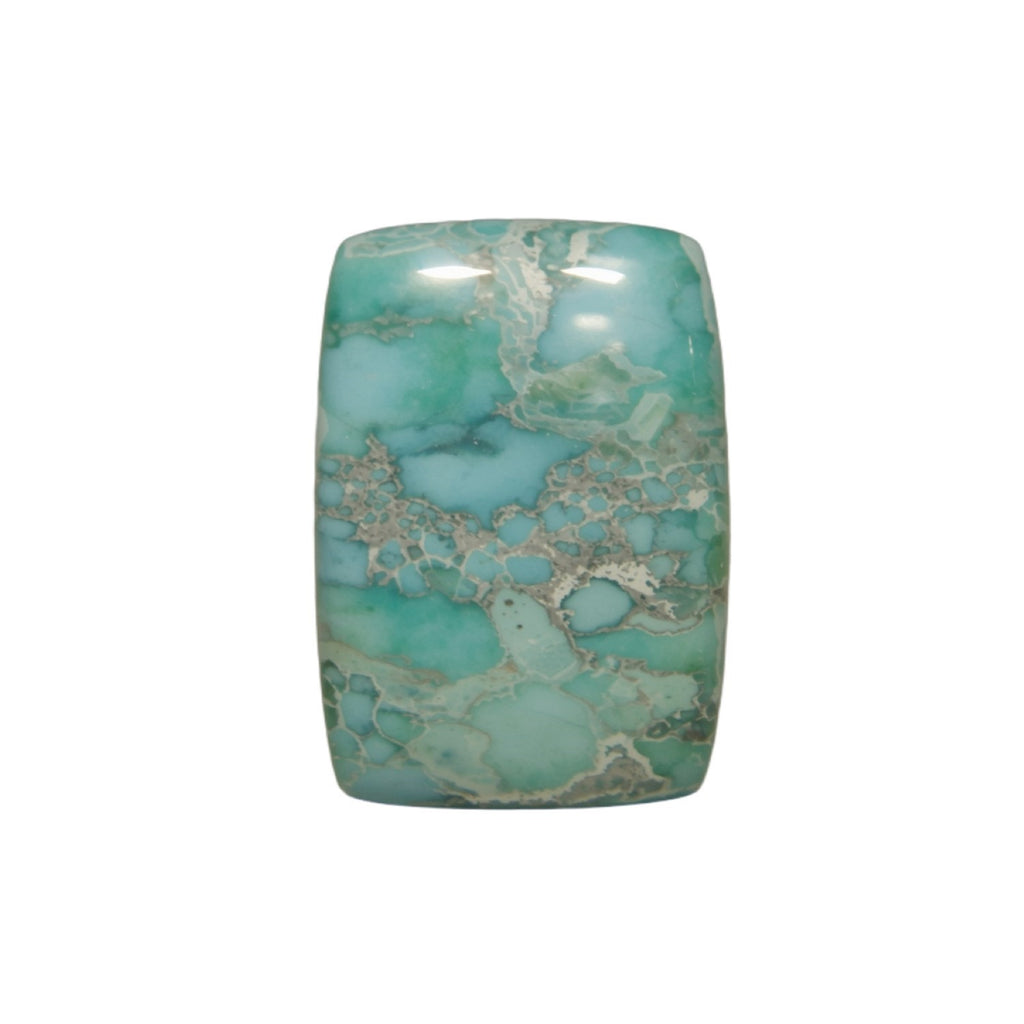 Amazonite 1PC Medium 8x10 MM Emerald Cabochon Green Polished semi Precious Loose Gems