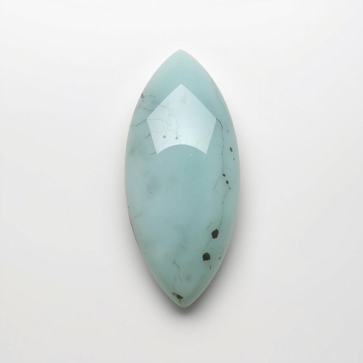 Amazonite 10PC Tiny 4x8 MM Marquise  Cabochon Green Brilliant semi Precious Precious Gemstone