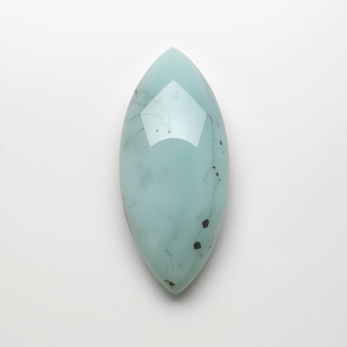 Amazonite 10PC Tiny 4x8 MM Marquise  Cabochon Green Brilliant semi Precious Precious Gemstone