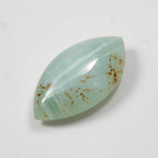 Amazonite 1PC Medium 7x14 MM Marquise  Cabochon Green Splendid semi Precious Loose Gemstone