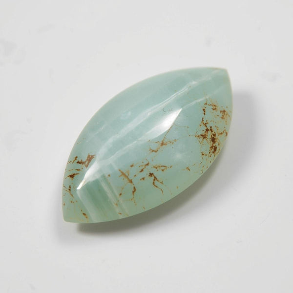 Amazonite 1PC Large 8x16 MM Marquise  Cabochon Green Luster semi Precious Loose Gemstones