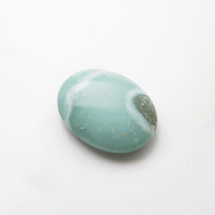 Amazonite 1PC Tiny 5x7 MM Oval Cabochon Green Genuine semi Precious Loose Gemstones