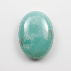 Amazonite 1PC Medium 7x10 MM Oval Cabochon Green Brilliant semi Precious Loose Gems