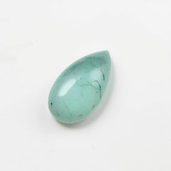 Amazonite 1PC Tiny 5x7 MM Pear Cabochon Green Shine semi Precious Loose Gemstones